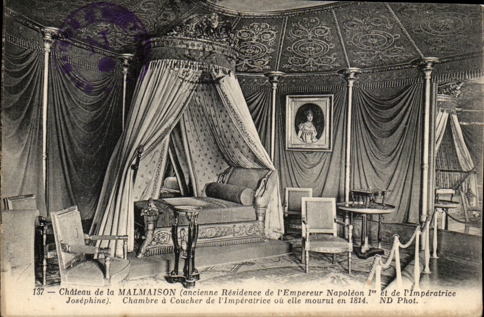 Malmaison - Napoleon - Chateau de malmaison - Residence de L'Empereur - CPA 
