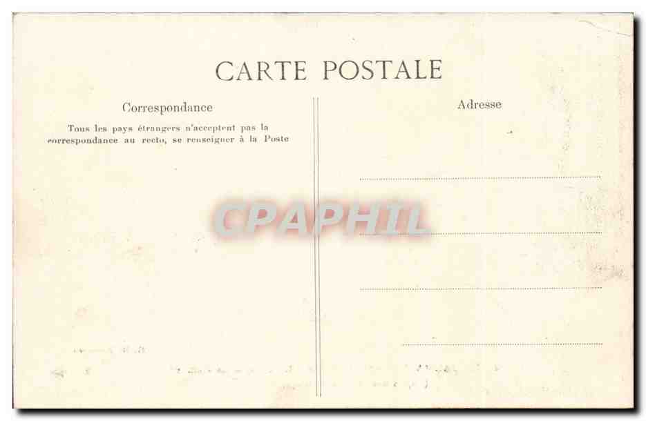 Malmaison - Napoleon - Sous l'Empire Le Temple de l'Amour - CPA  — Rückseite