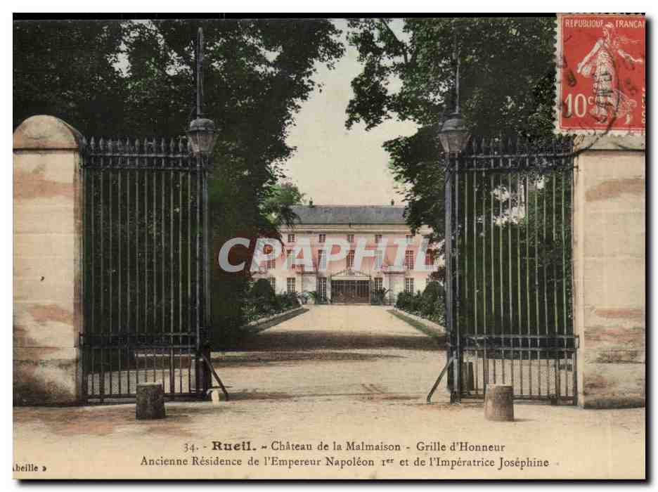 Rueil - Chateau de la Malmaison - Anciennee Residence de Napoleon et de l'Imperatrice Josephine - CPA 
