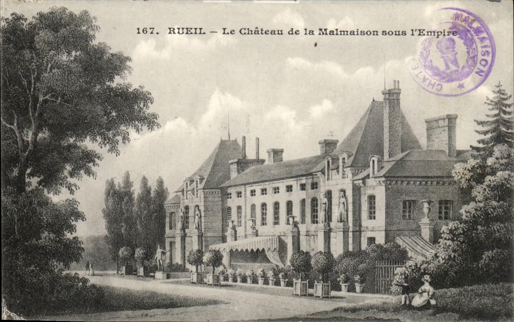 Rueil - Chateau de la Malmaison sous l'Empire - Napoleon - CPA 