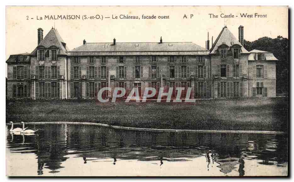 Rueil Malmaison - Napoleon - Le Chateau facade ouest- CPA 