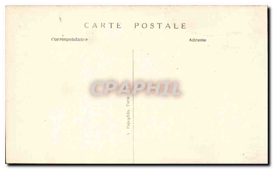 Rueil Malmaison - Napoleon - Le Chateau facade ouest- CPA  — Verso