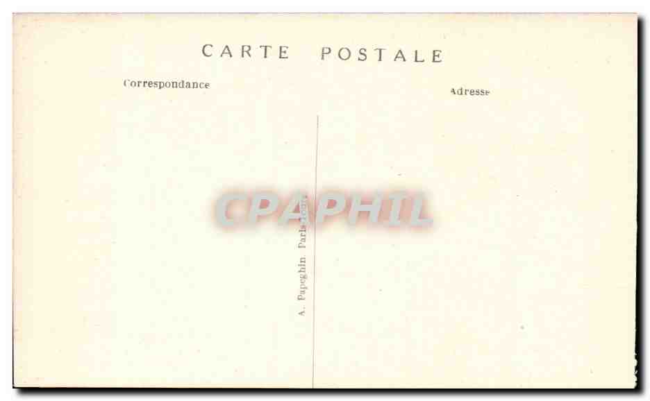 Rueil Malmaison - Napoleon La chambre du Premier Consul aux Tuilleries - CPA  — Rückseite