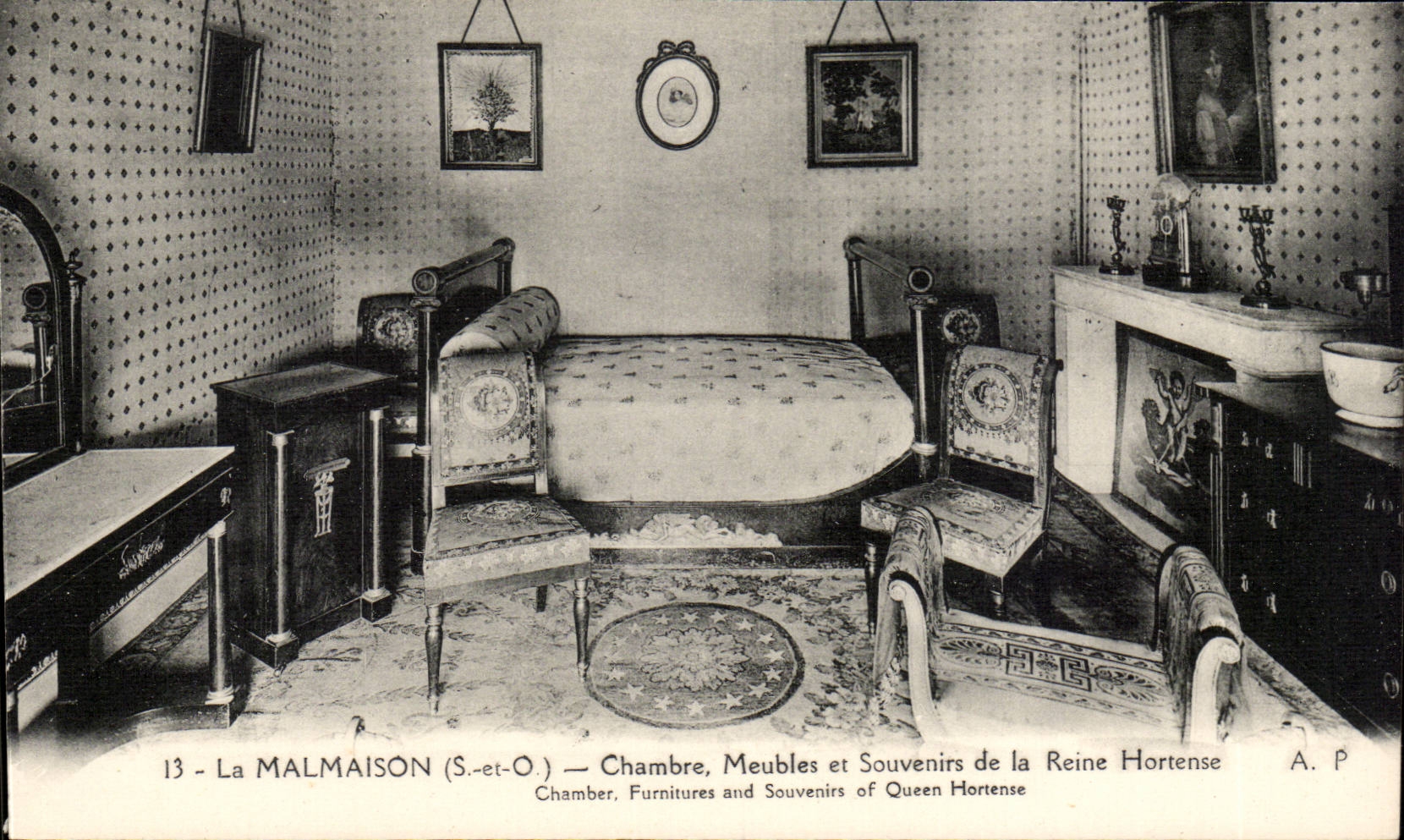 Rueil Malmaison - Napoleon Chambre Meuble et Souvenirs de la Reine Hortense - CPA 