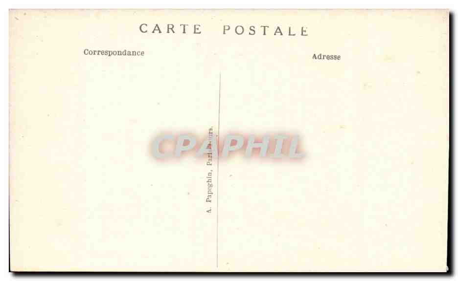 Rueil Malmaison - Napoleon Chambre Meuble et Souvenirs de la Reine Hortense - CPA  — Rückseite