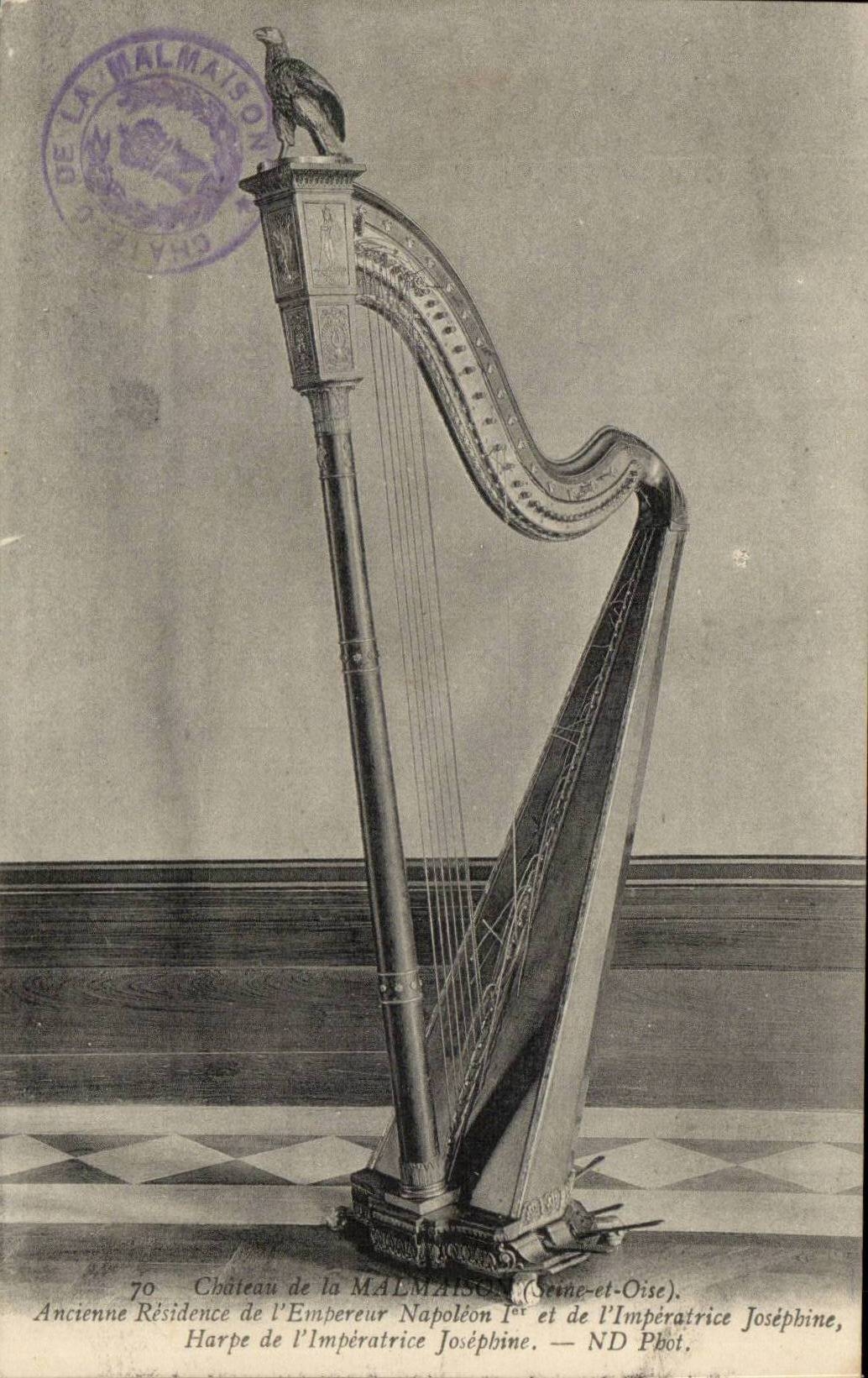 Rueil Malmaison - Napoleon Harpe de l'Imperatrice Josephine - CPA 