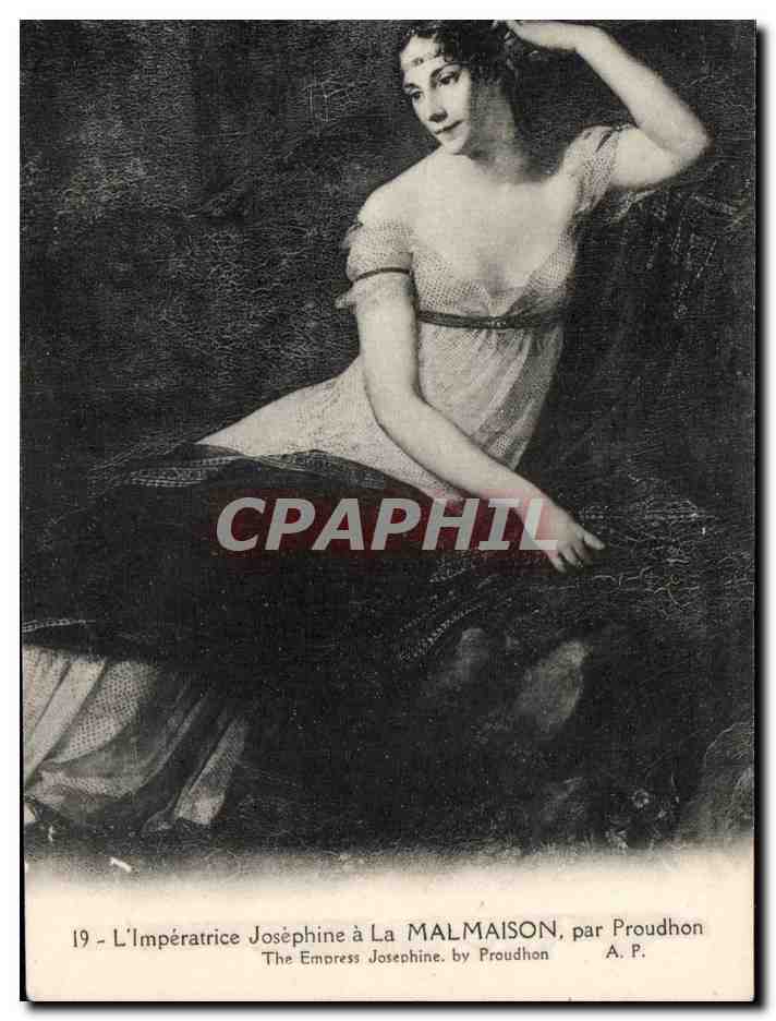 Rueil Malmaison - Napoleon L'Imperatrice Josephine par Proudhon - CPA 