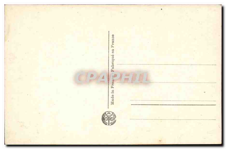 Rueil Malmaison - Napoleon Cabinet de Travail de L'Empereur - CPA  — Rückseite