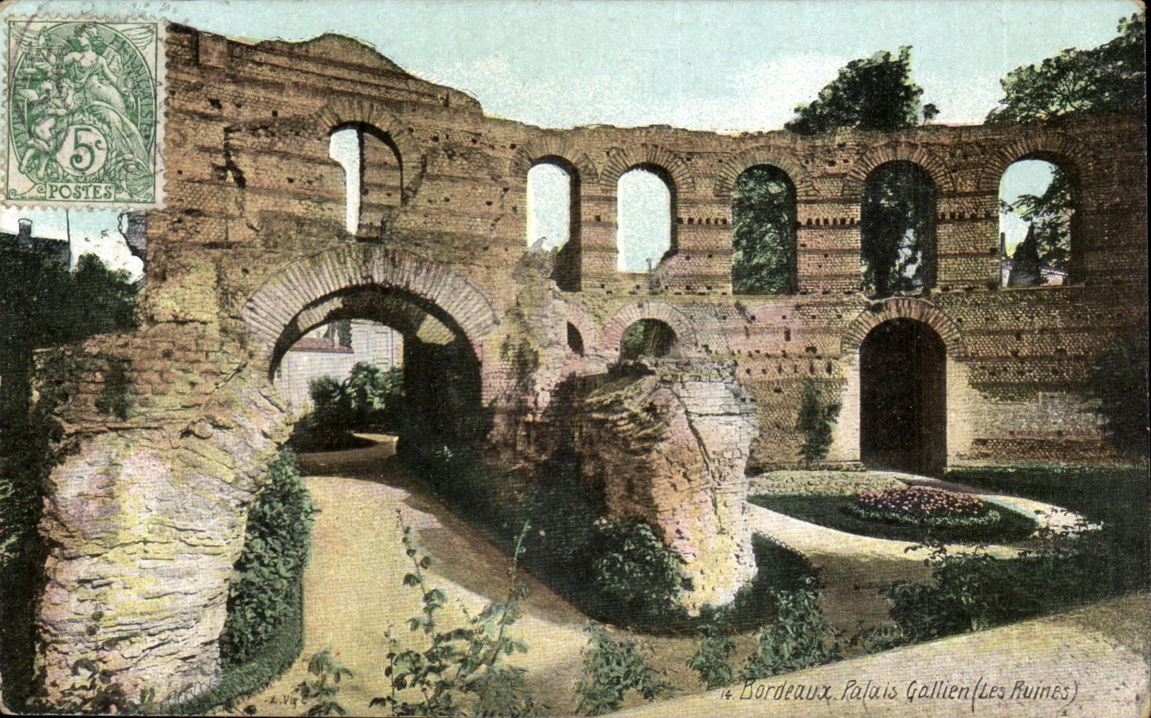 Bordeaux - Palais Gallien - CPA 