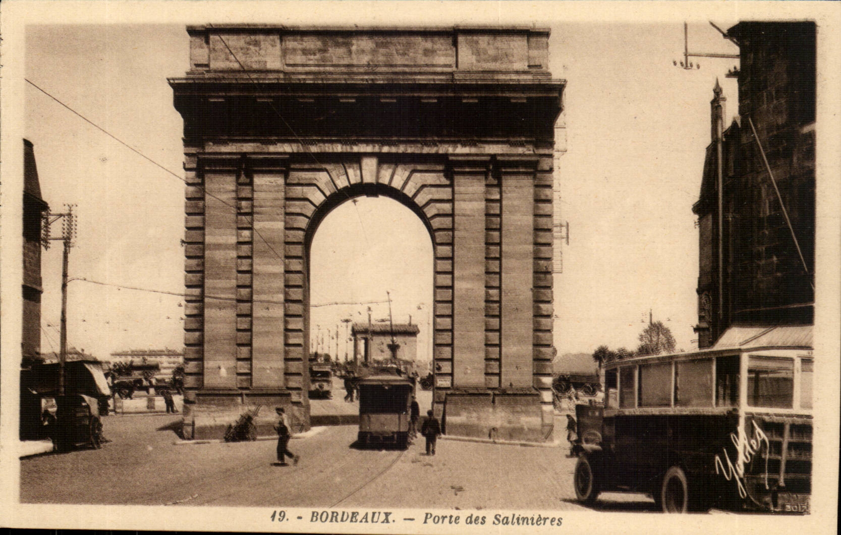Bordeaux - Porte des Salinieres - CPA 
