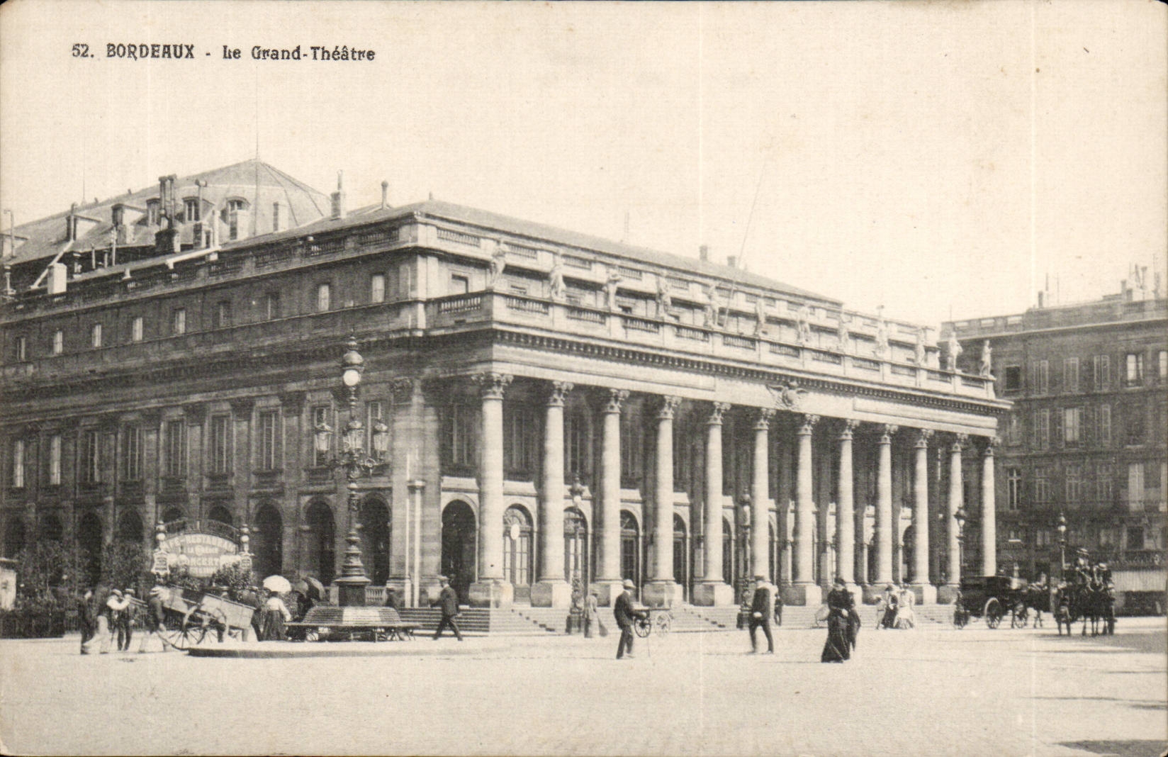 Bordeaux - Le Grand Theatre - CPA 