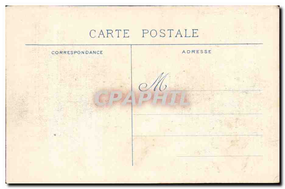 Bordeaux - Le Grand Theatre - CPA  — Verso