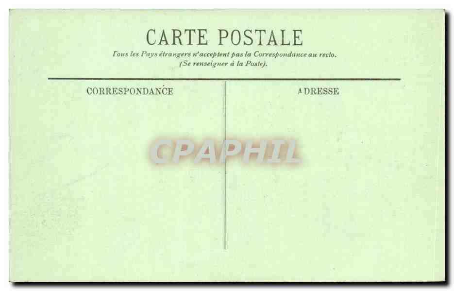 Bordeaux - Les Colonnes Rostrales et les Quinconces - CPA  — Rückseite