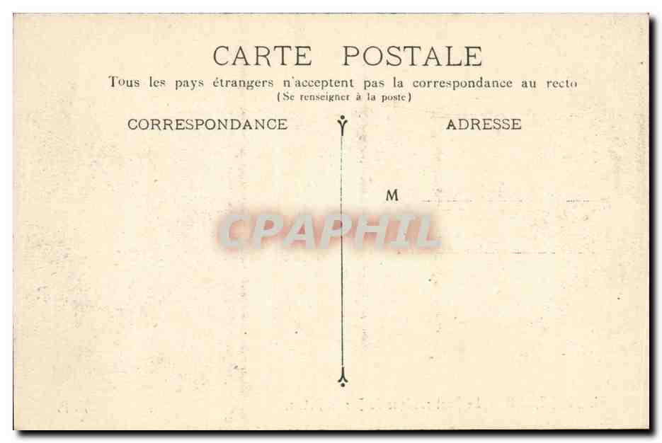 Bordeaux — Le Pont rustique du Jardin Public — éditeur P. P. n°41 — Verso