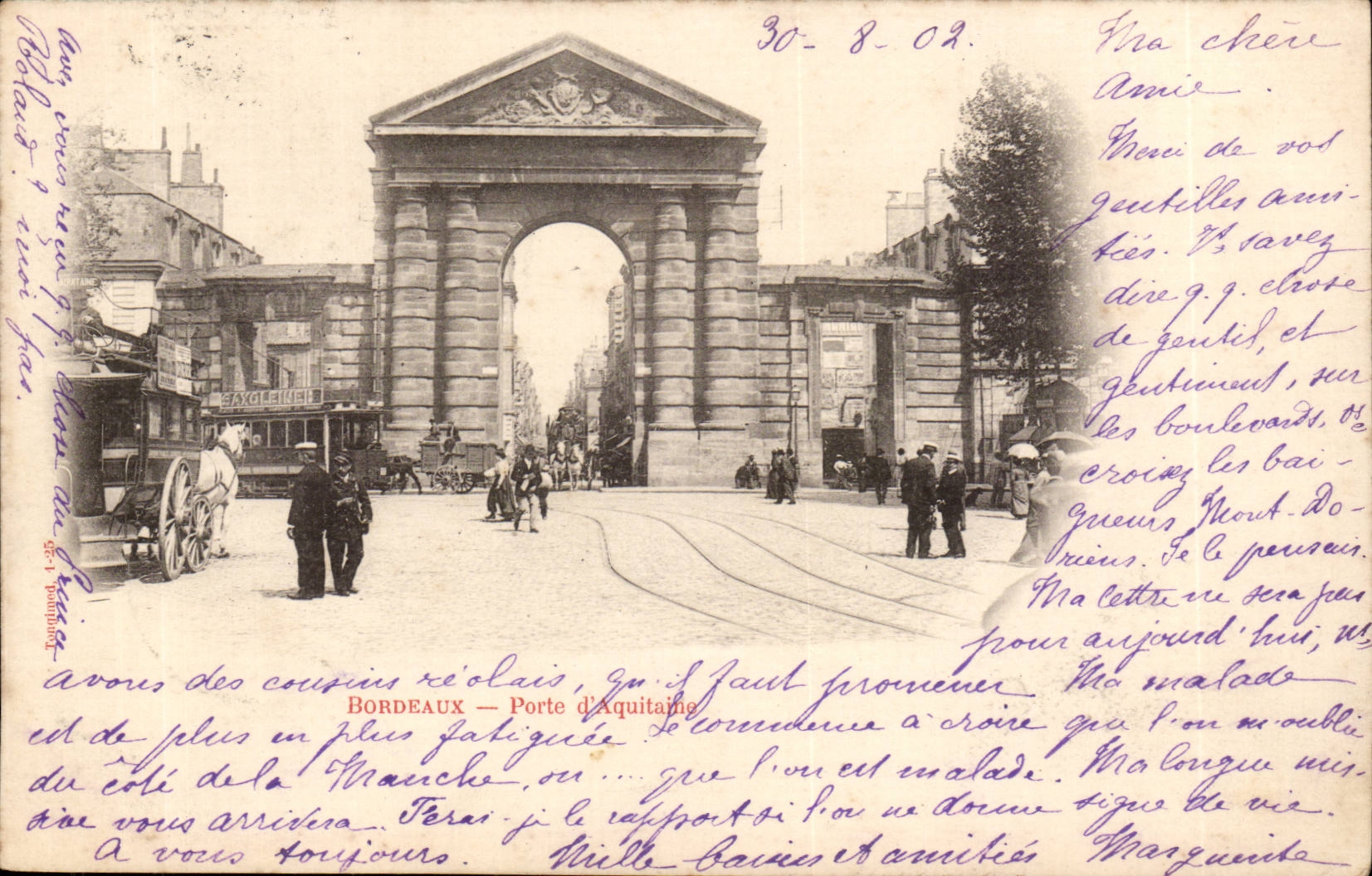 Bordeaux - Porte d Aquitaine - CPA 