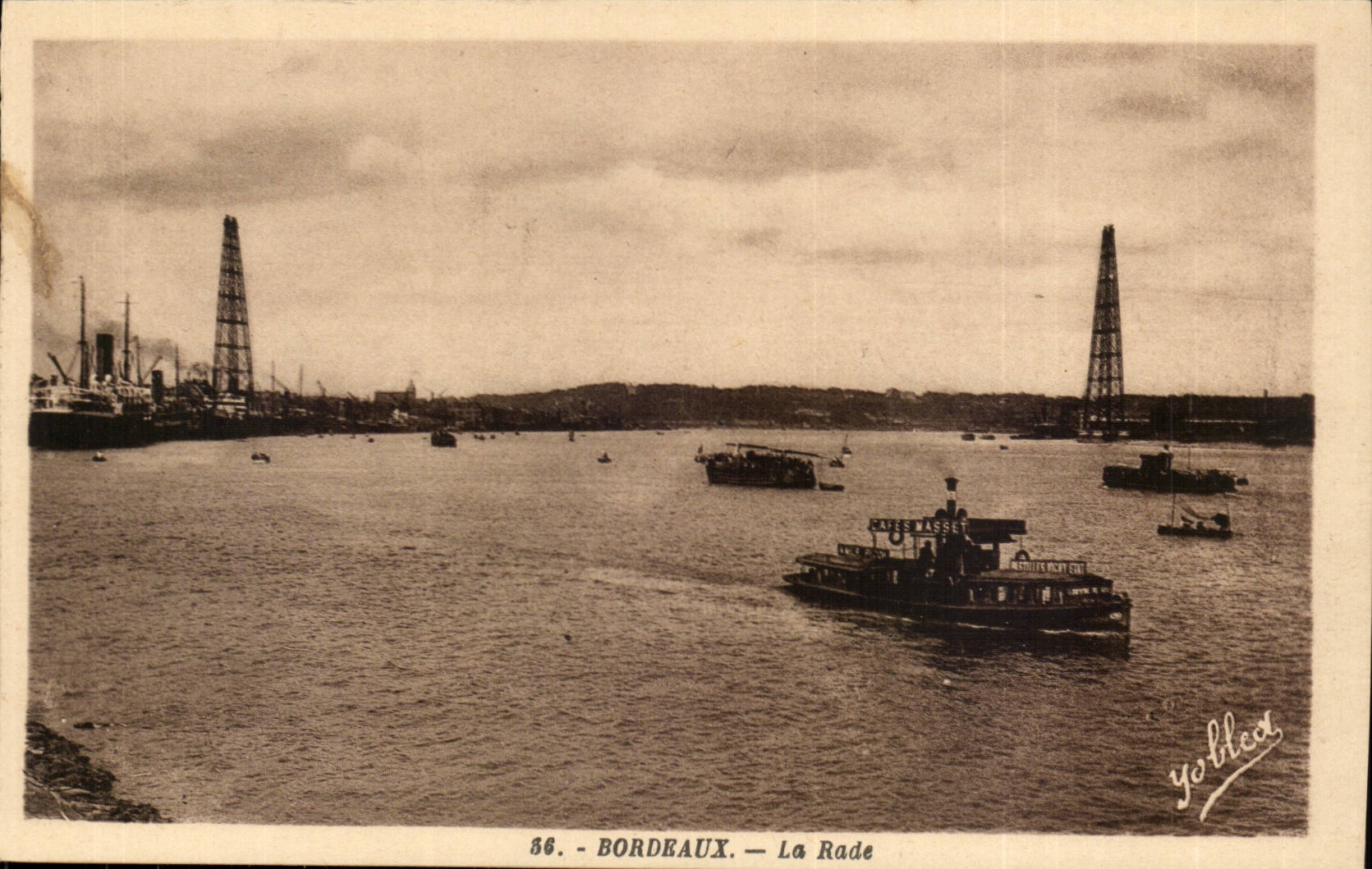 Bordeaux - La Rade - CPA 