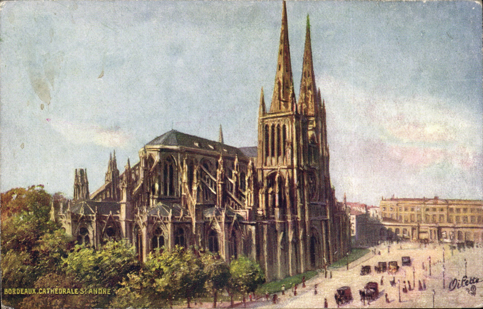 Bordeaux - Cathedrale Saint Andre - CPA 
