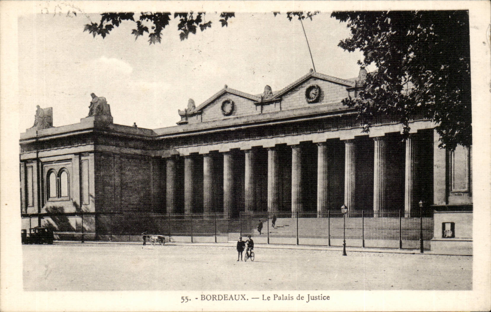 Bordeaux - Le Palais de Justice - CPA 