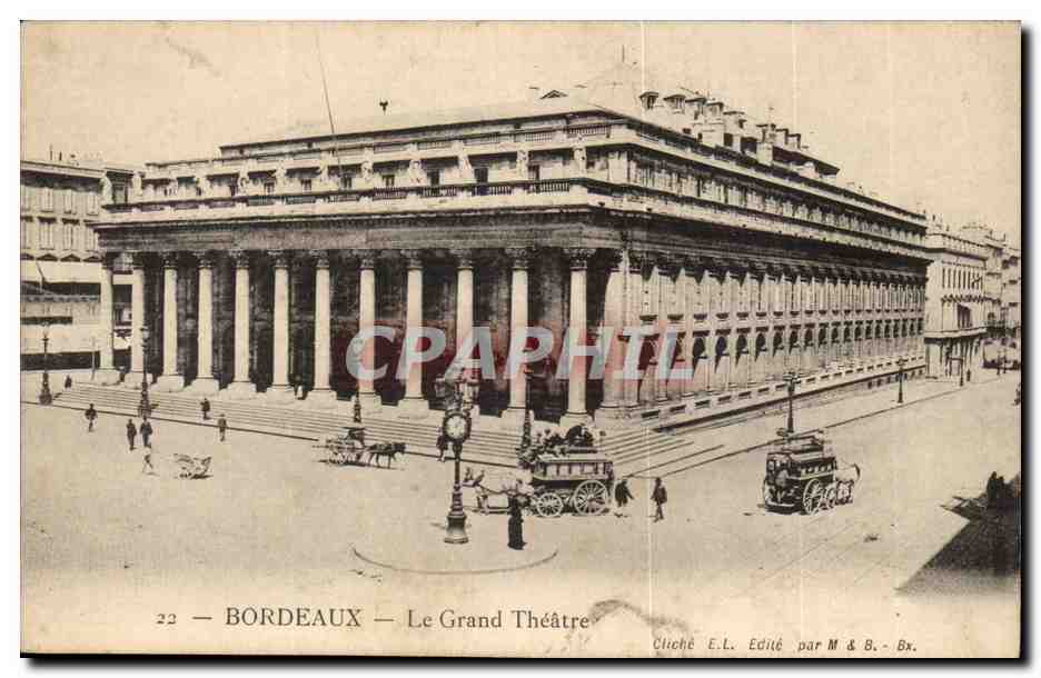 Bordeaux - Le Grand Theatre - CPA 