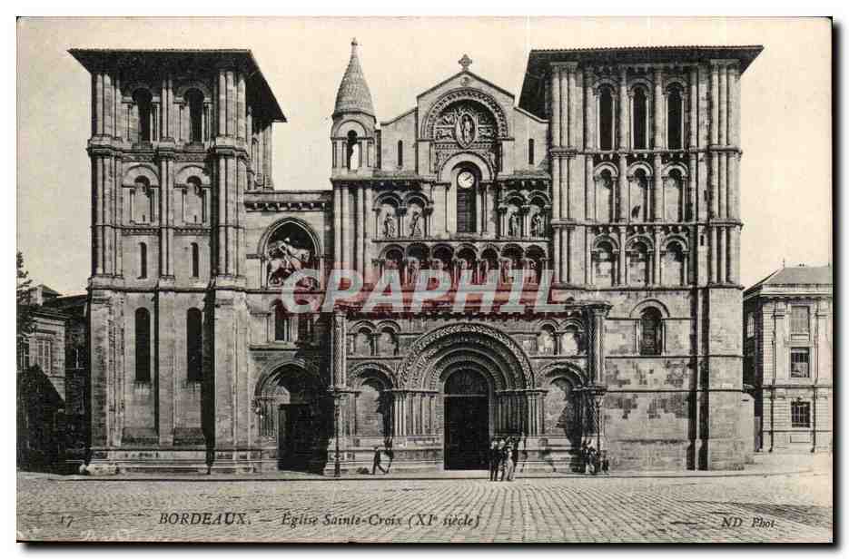 Bordeaux — Église Sainte-Croix (XIe siècle) — ND Phot.