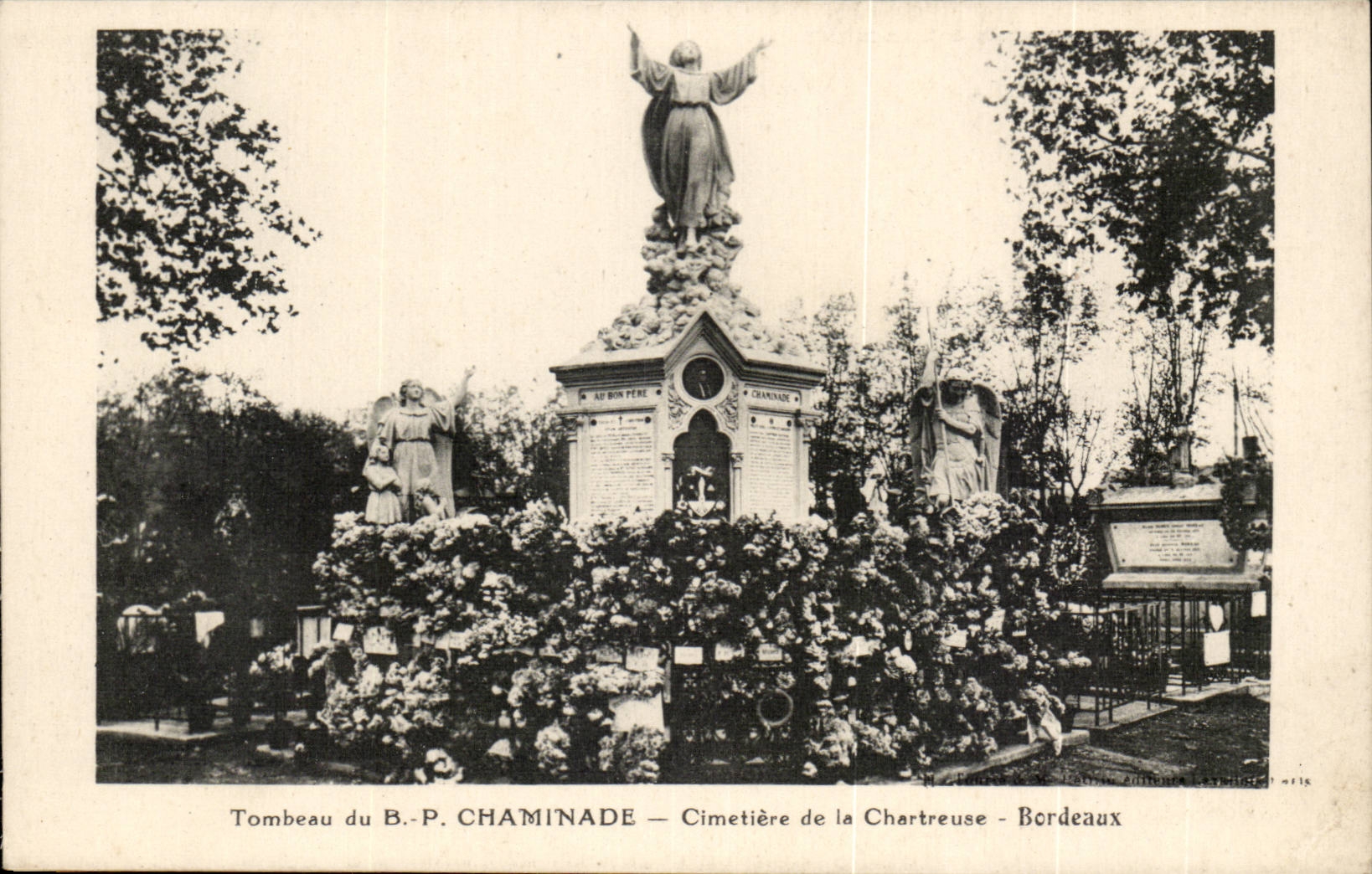 Bordeaux - Tombeau du B P Chaminade - Cimitere de la Chartreuse - CPA 
