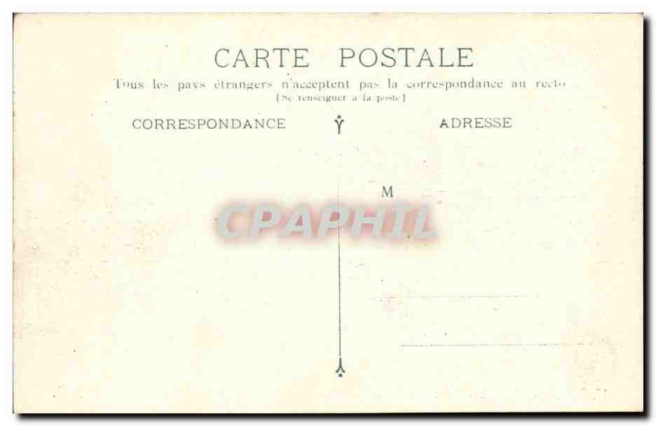 Bordeaux — Les Ruines du Palais Gallien — R.P. n°17 — Verso