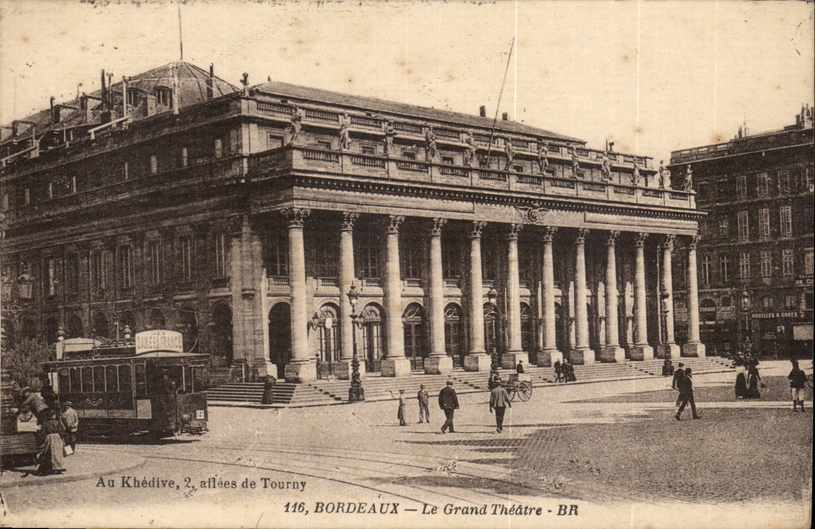 Bordeaux - Le Grand Theatre - CPA 