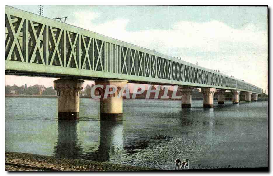 Bordeaux - la Passerelle - CPA 