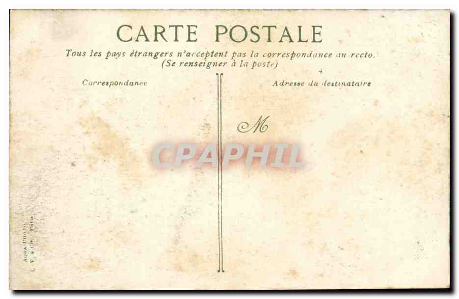 Bordeaux - la Passerelle - CPA  — Verso