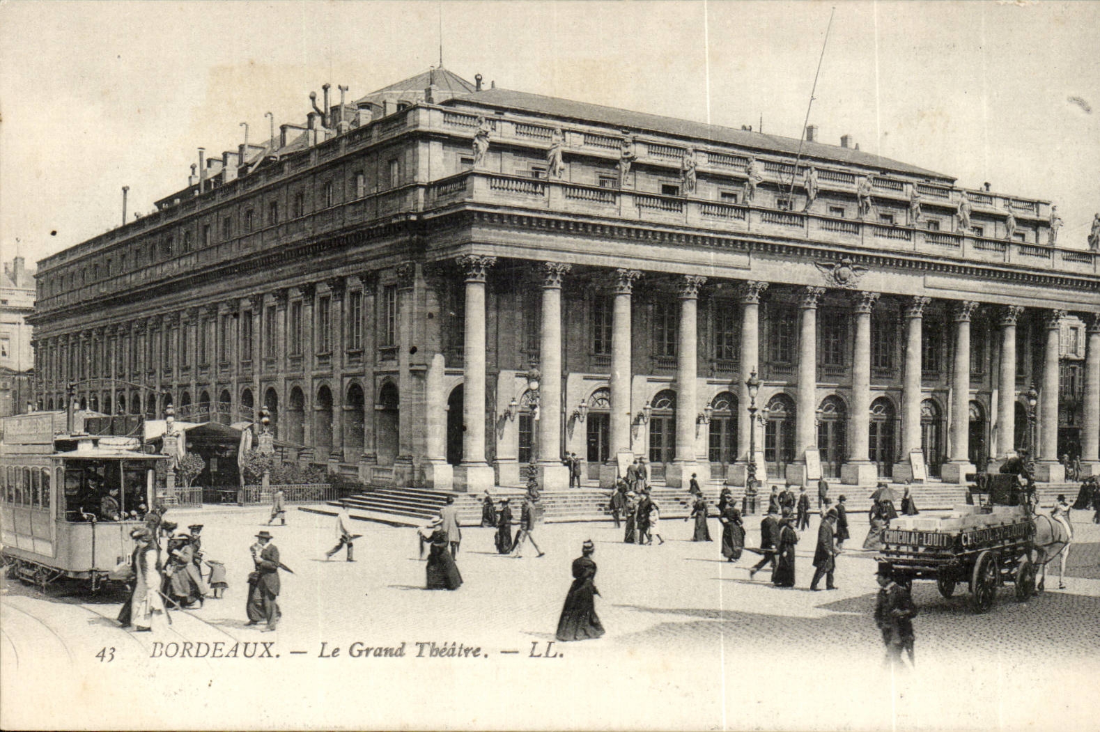 Bordeaux - Le Grand Theatre - CPA 