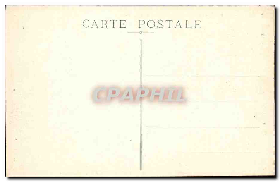 Pessac — Vue Générale prise de Gensac — Édition Pavin — Verso