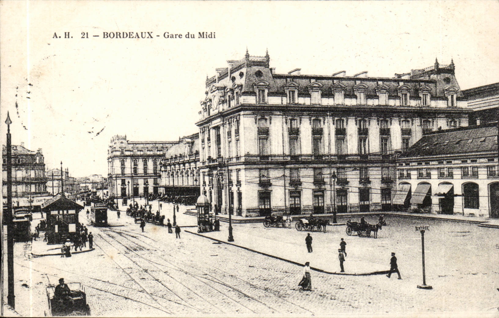 Bordeaux - Gare du Midi - CPA 