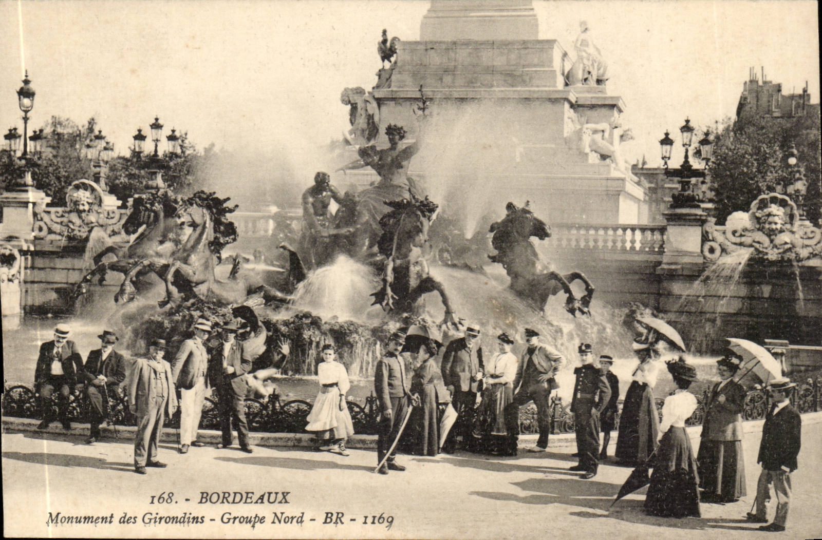 Monument des Girondins - Groupe Nord - Bordeaux — BR - 1169