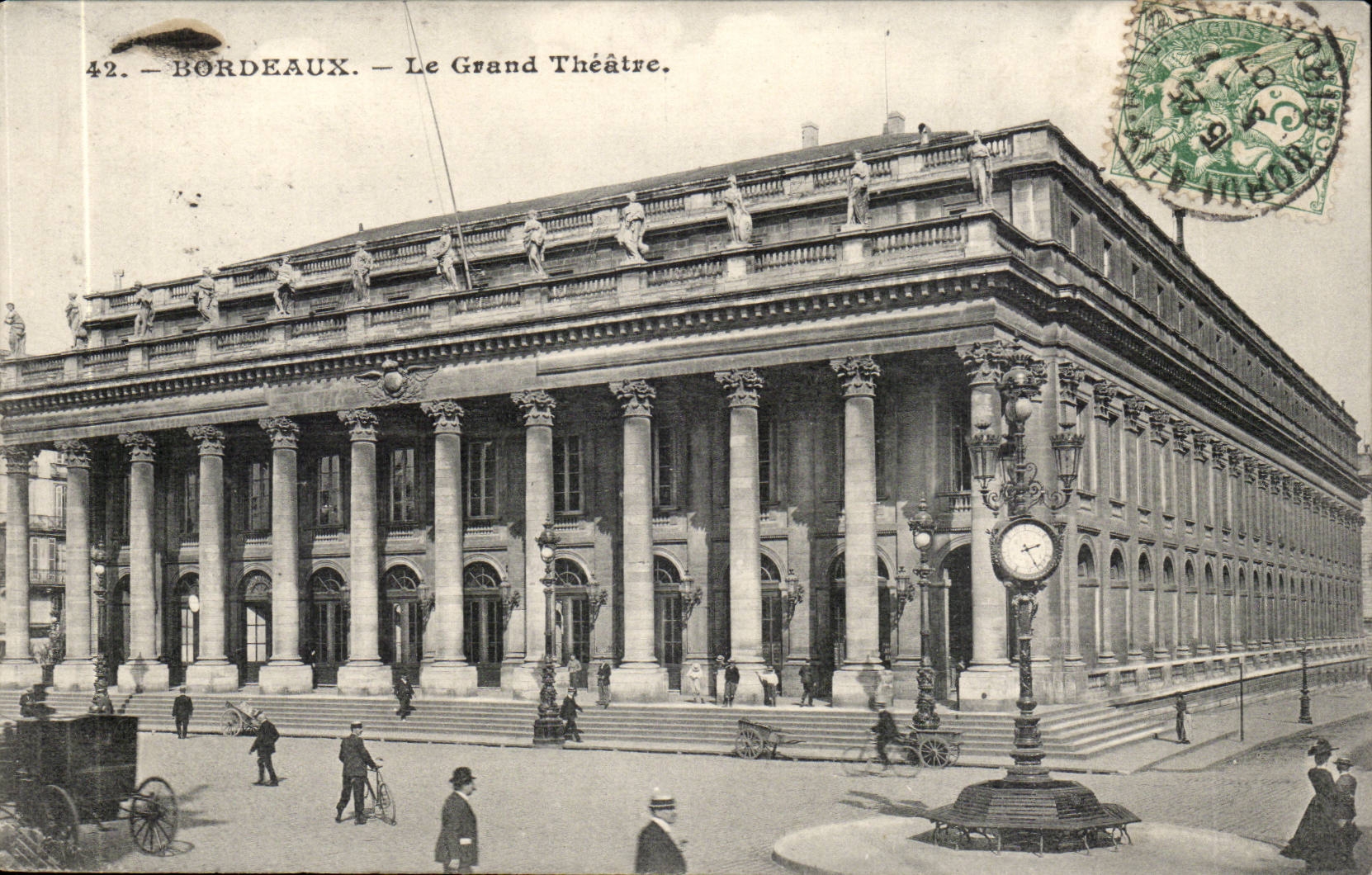 Bordeaux - Le Grand Theatre - CPA 