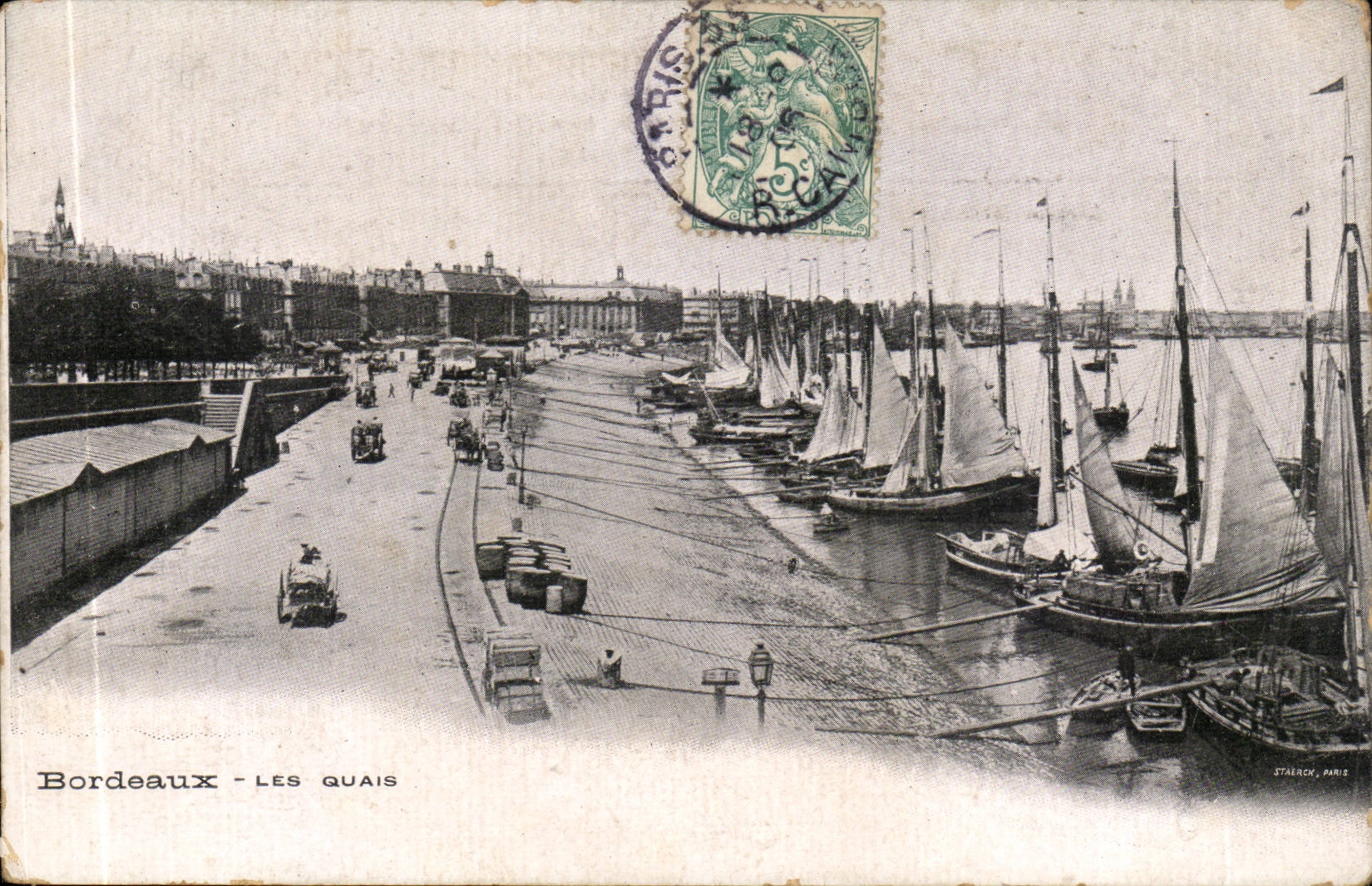 Bordeaux - Les Quais - CPA 