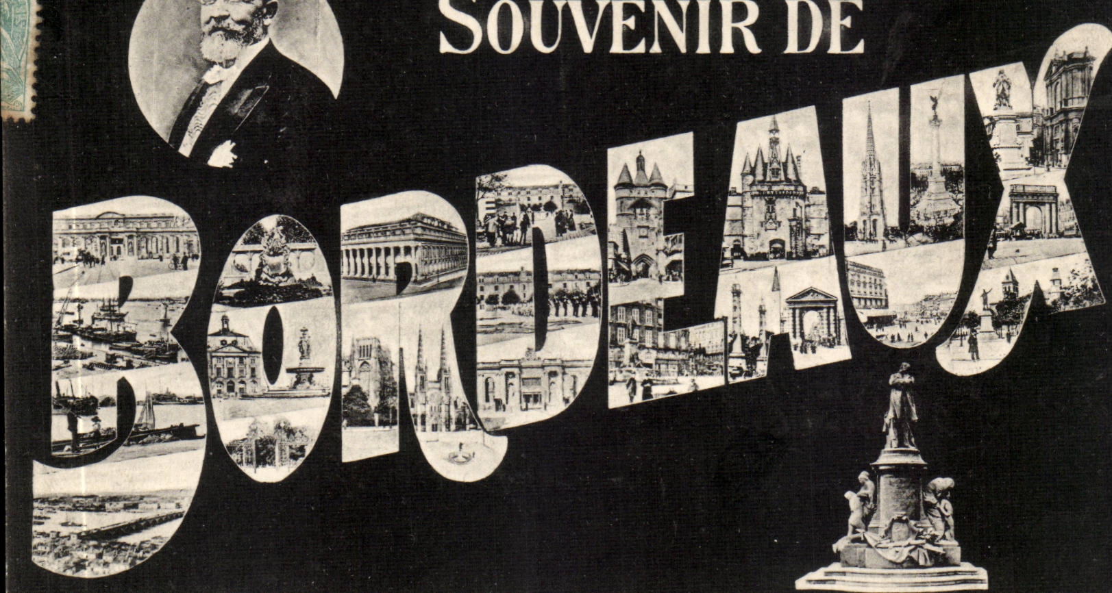 Bordeaux - Souvenir de Bordeaux - CPA 