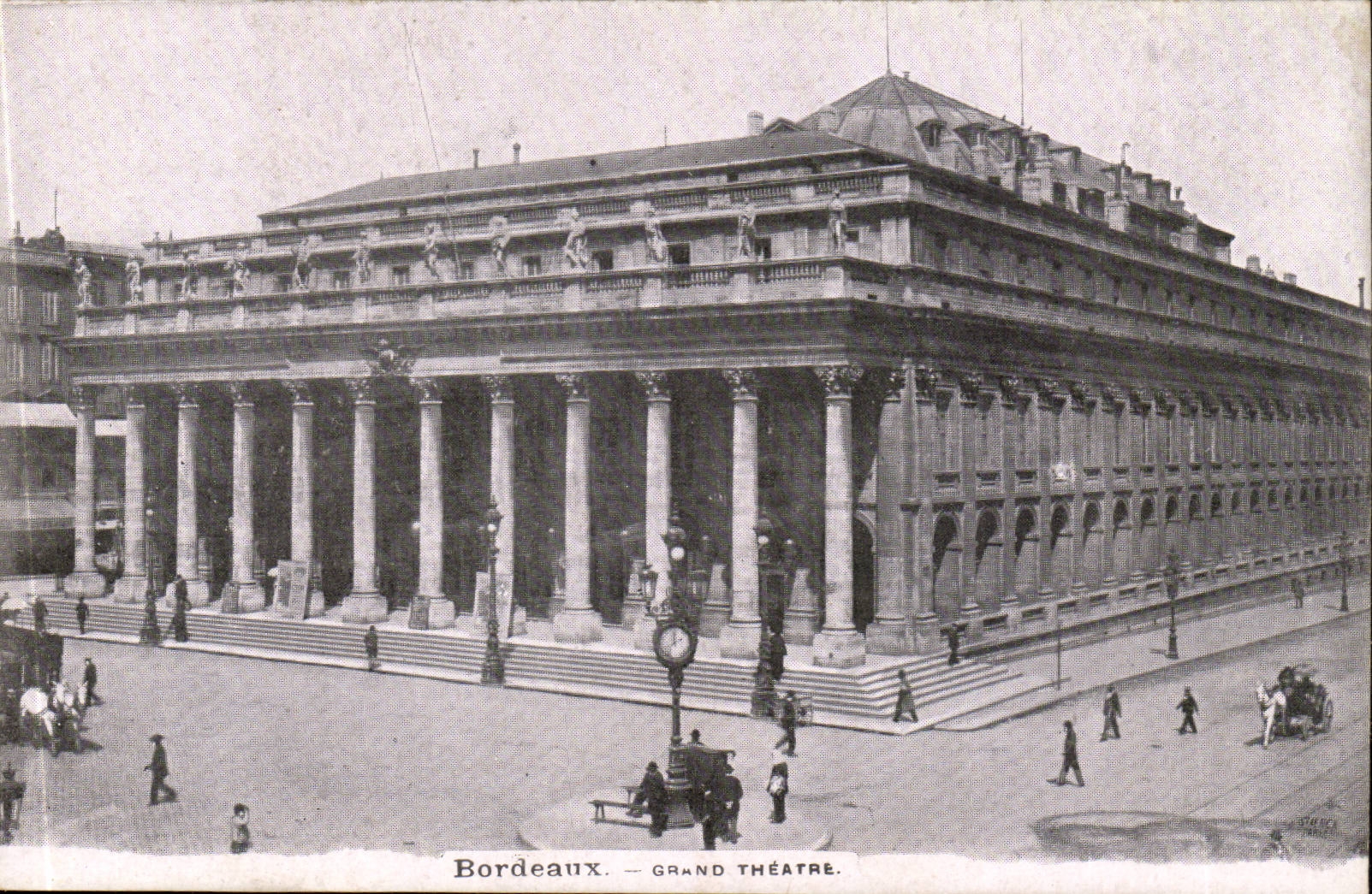 Bordeaux - Grand Theatre - CPA 