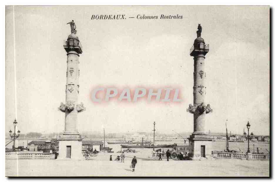 Bordeaux - Colonnes Rostrales - CPA 