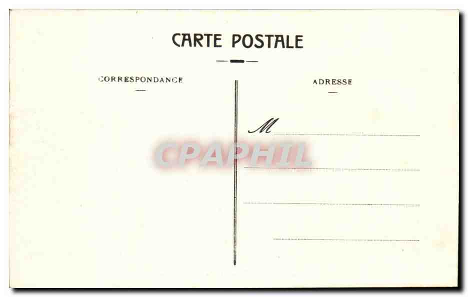Bordeaux - Porte d'Aquitaine - CPA  — Verso