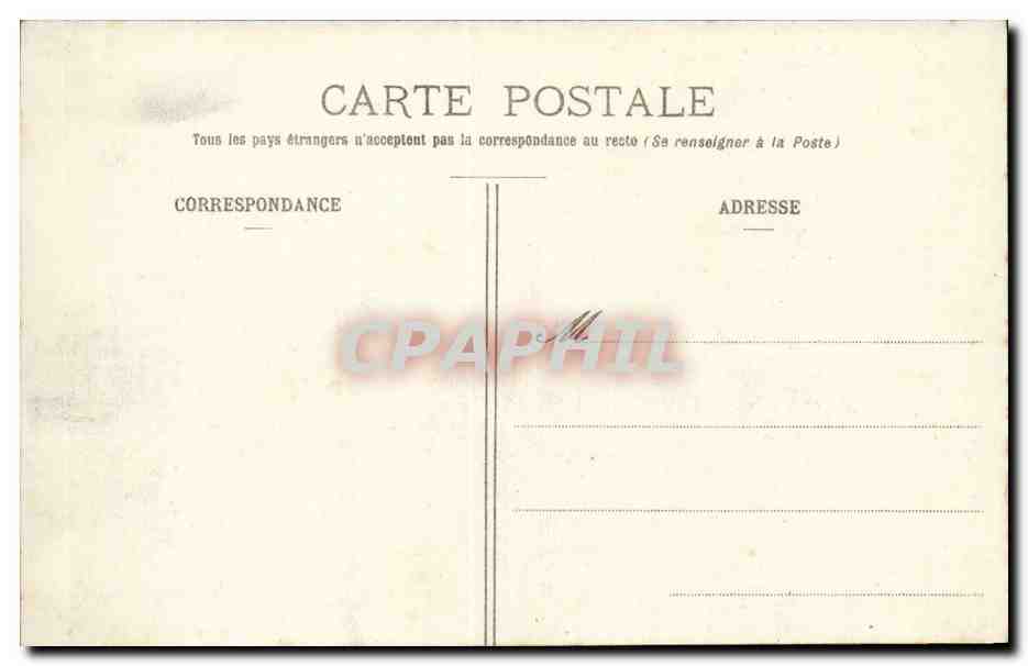 Bordeaux - Le Lycee - CPA  — Verso