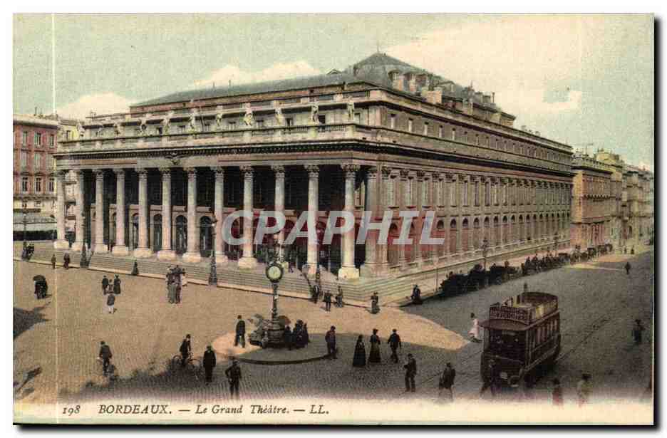 Bordeaux - Le Grand Theatre - CPA 
