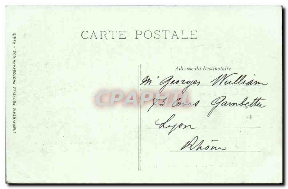 Bordeaux - Le Pont de Pierre - CPA  — Verso