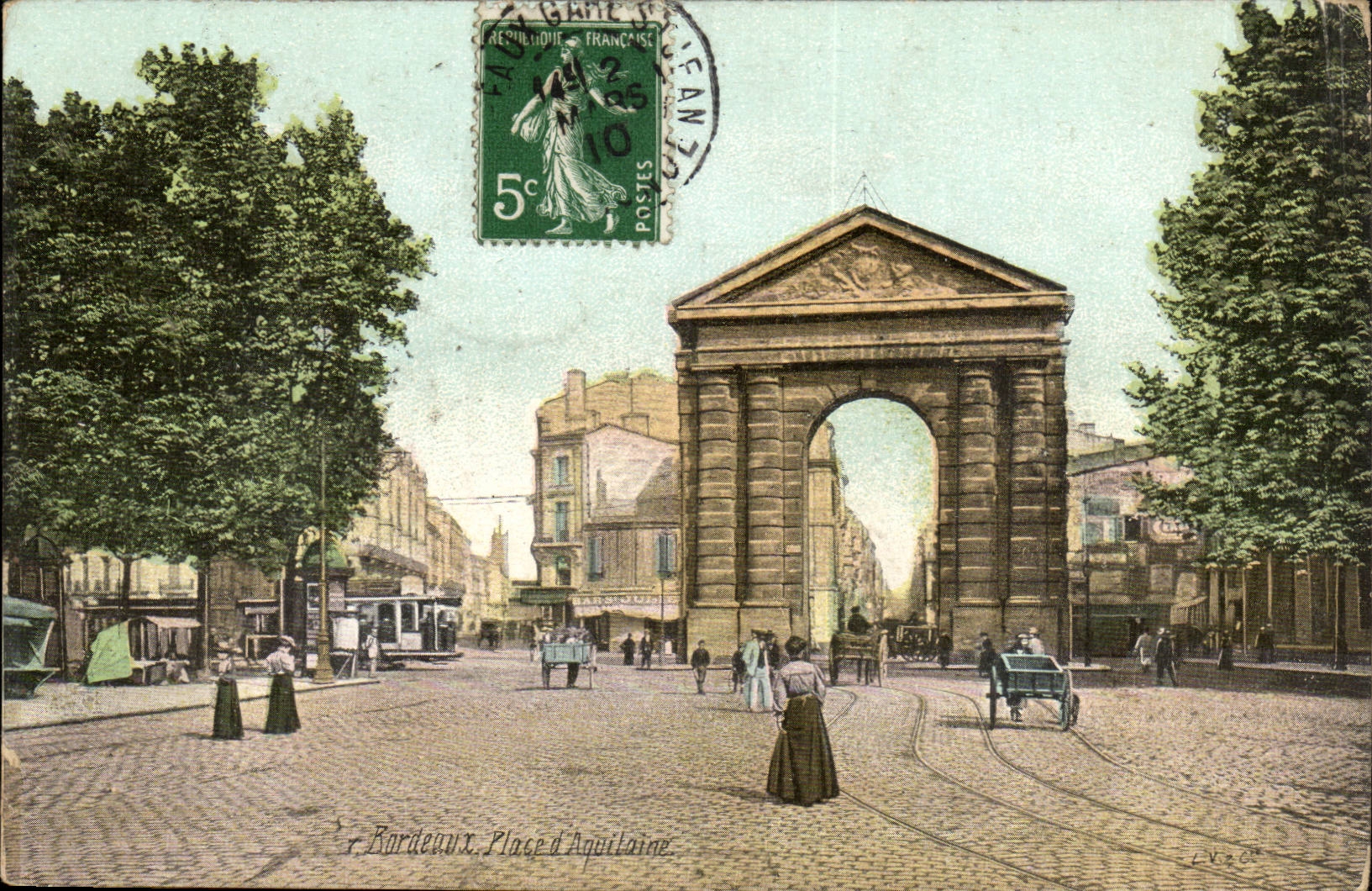 Bordeaux - Place d'Aquitaine - CPA 