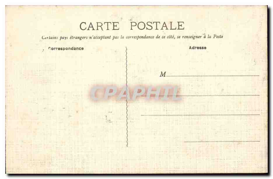 Bordeaux — Le Pont de Pierre — E. W. — Verso