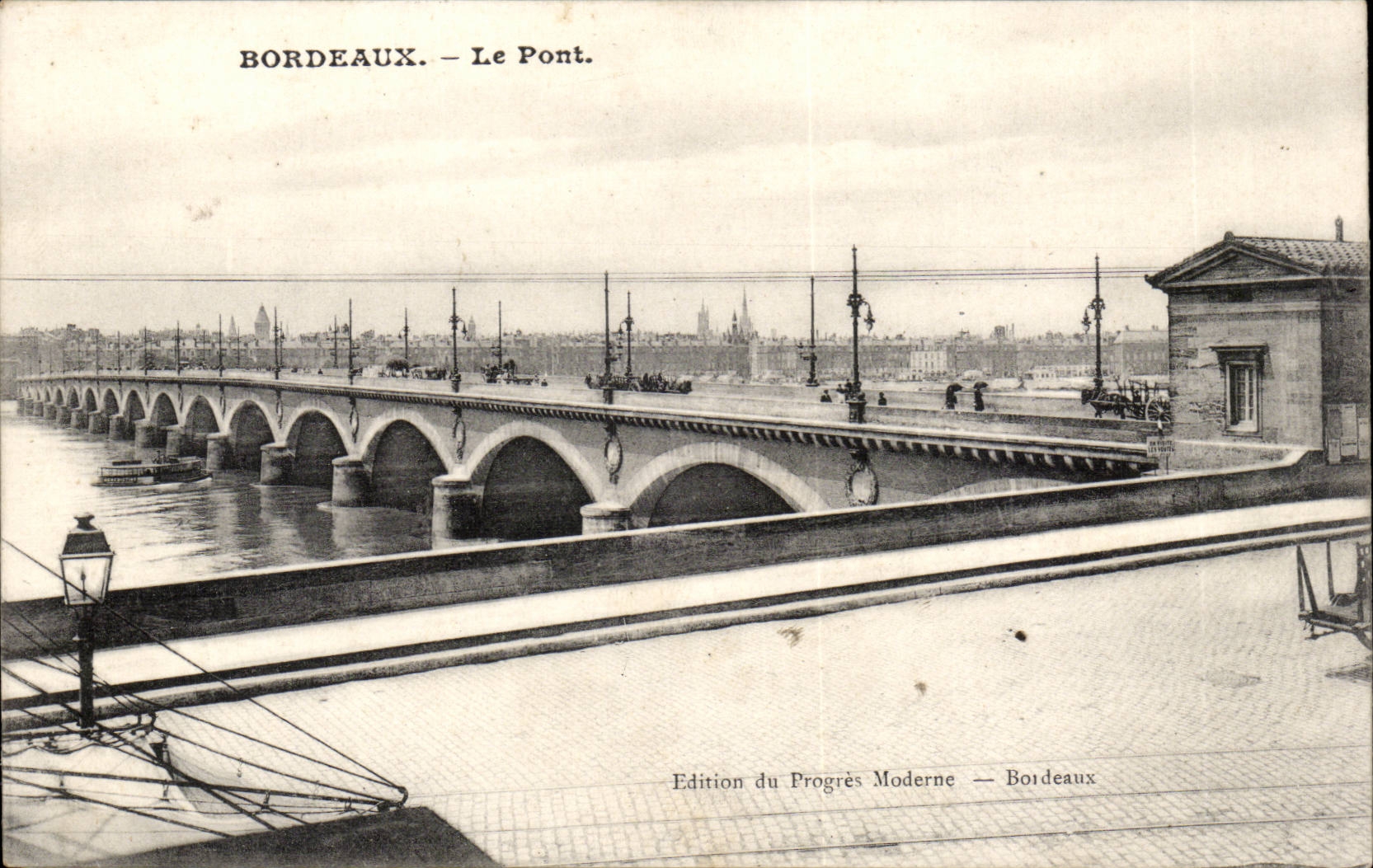 Bordeaux - Le Pont - CPA 
