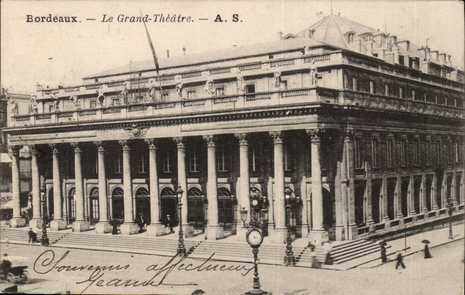 Bordeaux - Le Grand Theatre - CPA 