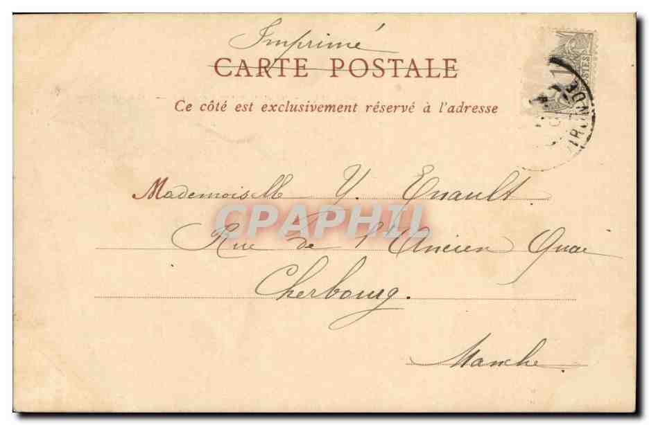Bordeaux - La Porte des Salinieres - CPA  — Verso