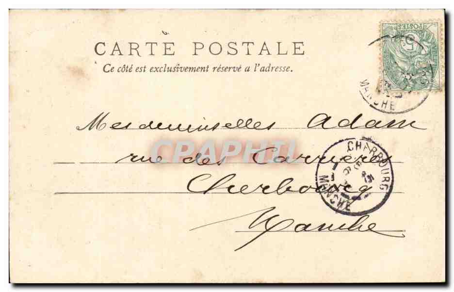 Bordeaux - Cathedrale Saint Andre - CPA  — Verso