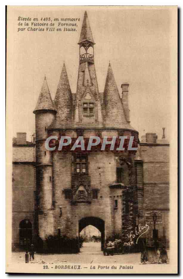 Bordeaux - La Porte du Palais - CPA 