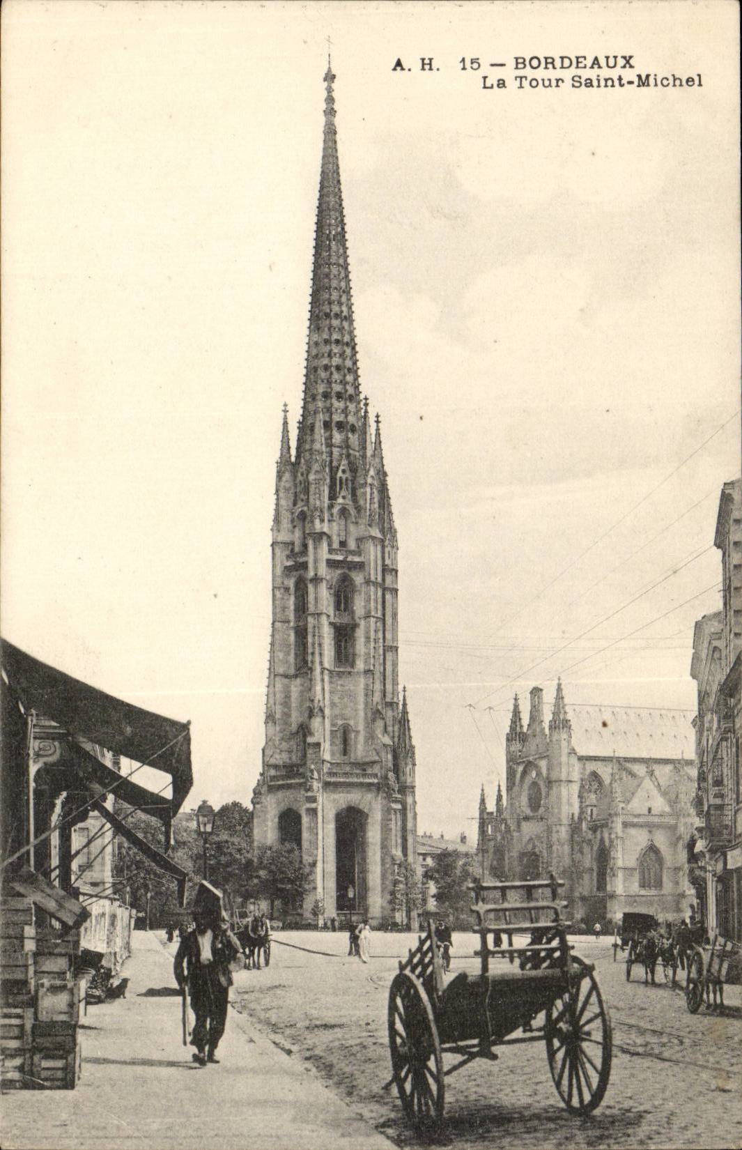 Bordeaux - La Tour Saint Michel - CPA 